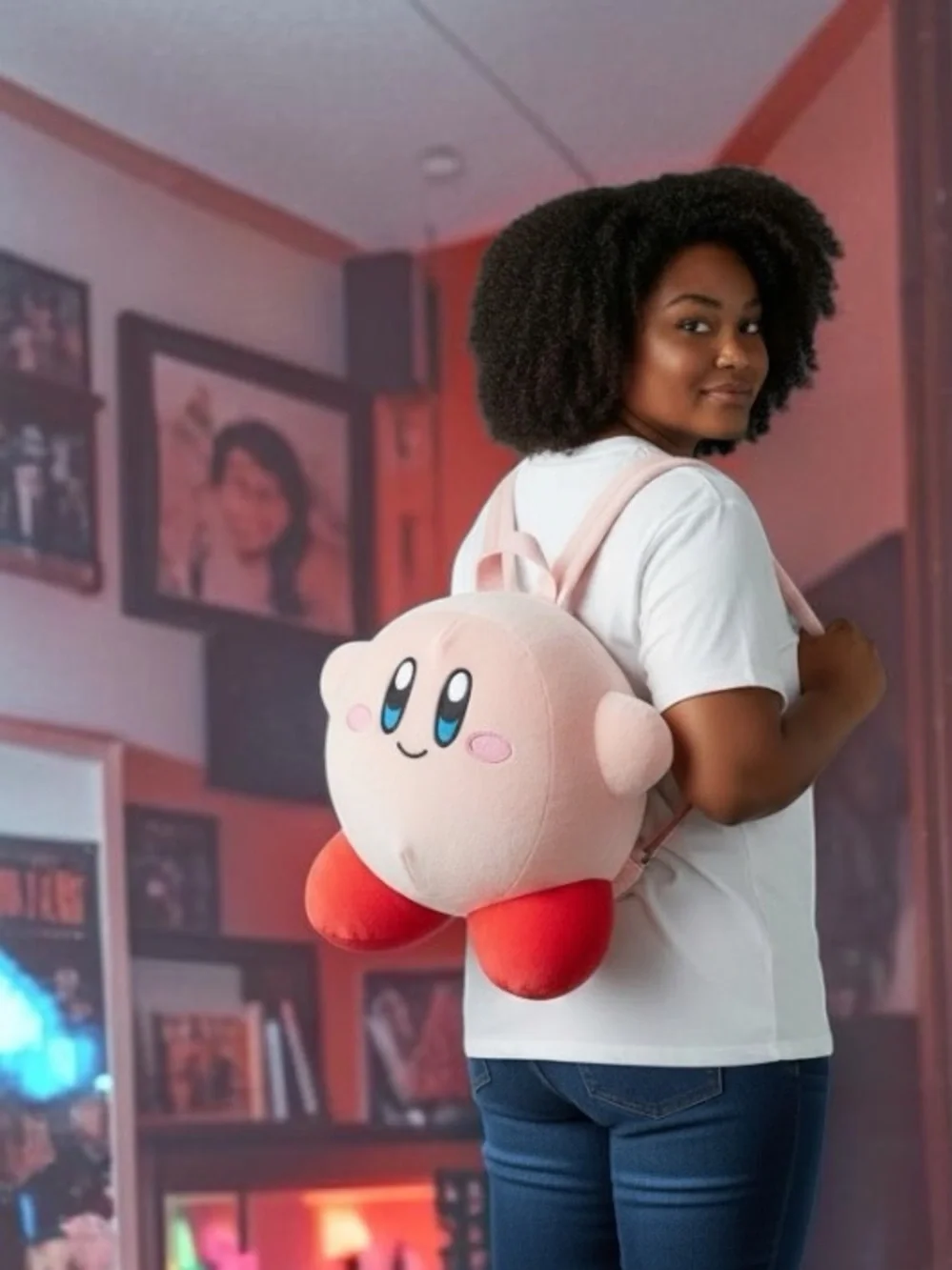 Nintendo Kirby Plush Backpack